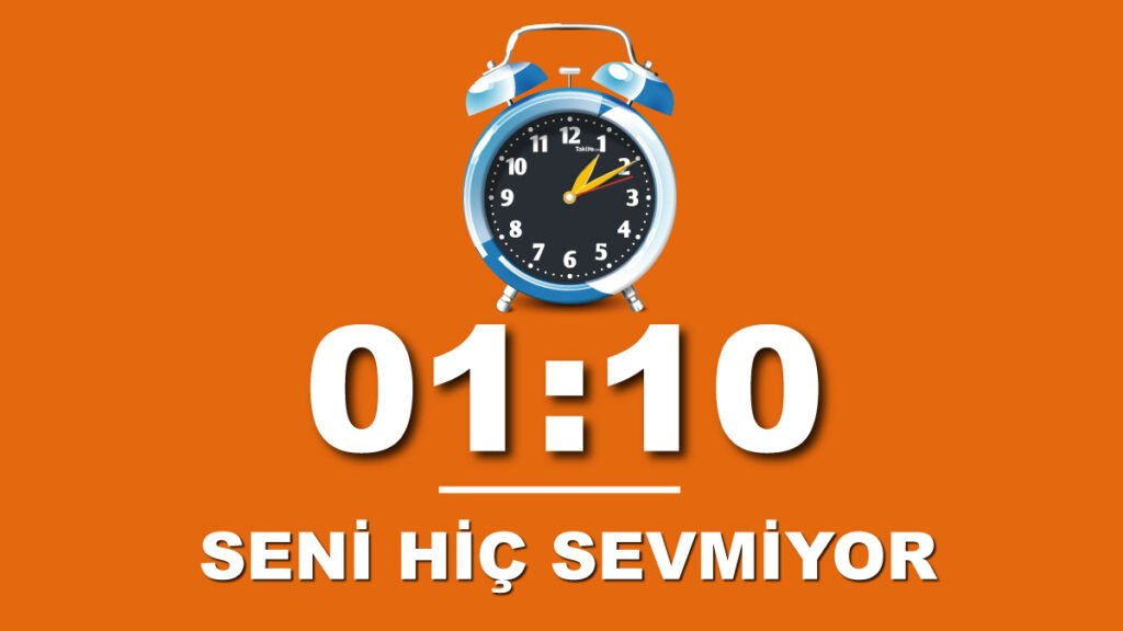 01 10 saat anlamı