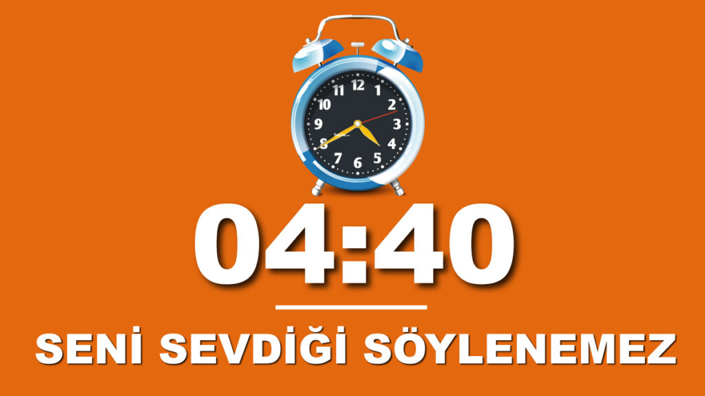 04 40 saat anlamı