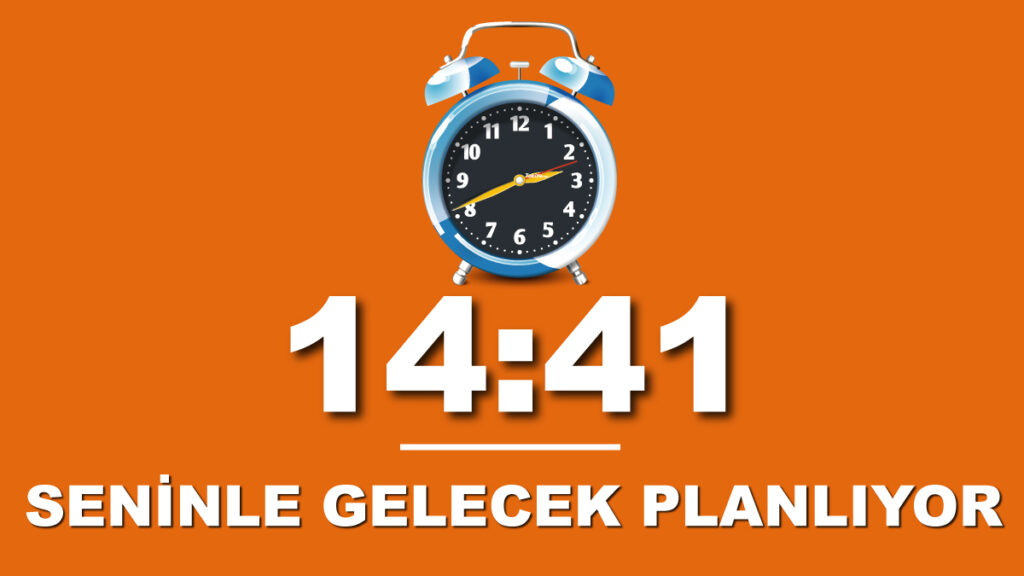 14 41 saat anlamı