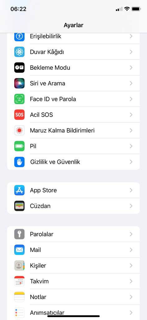 iphone kayıtlı şifreleri silme