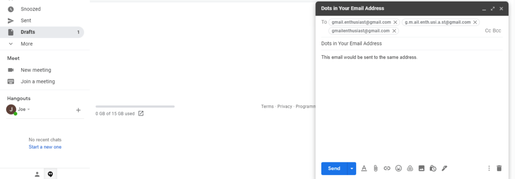 gmail özellikleri