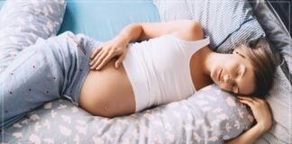 hamilelikte yatış pozisyonu