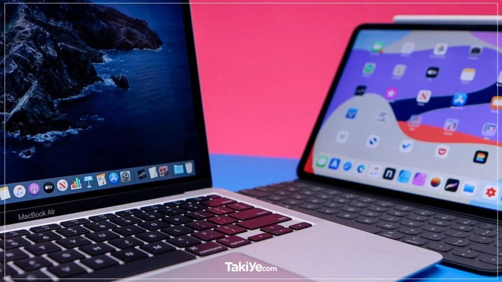 macbook air ipad air karşılaştırması