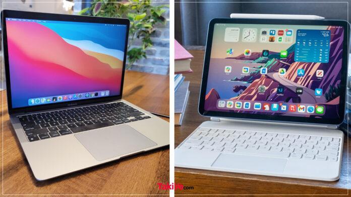 macbook air ipad air karşılaştırması