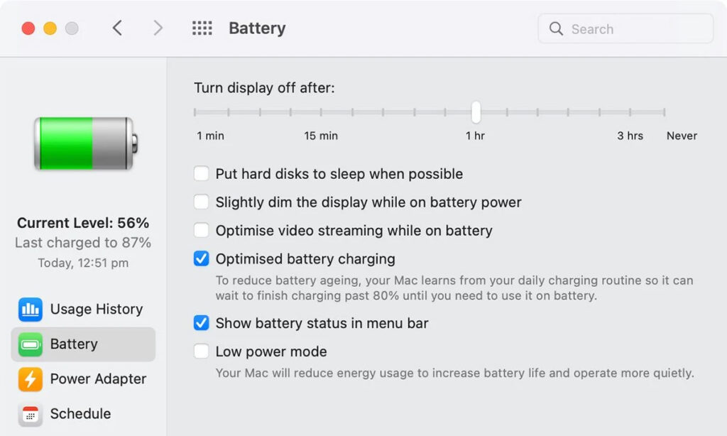 macbook sürekli şarjda kullanmak