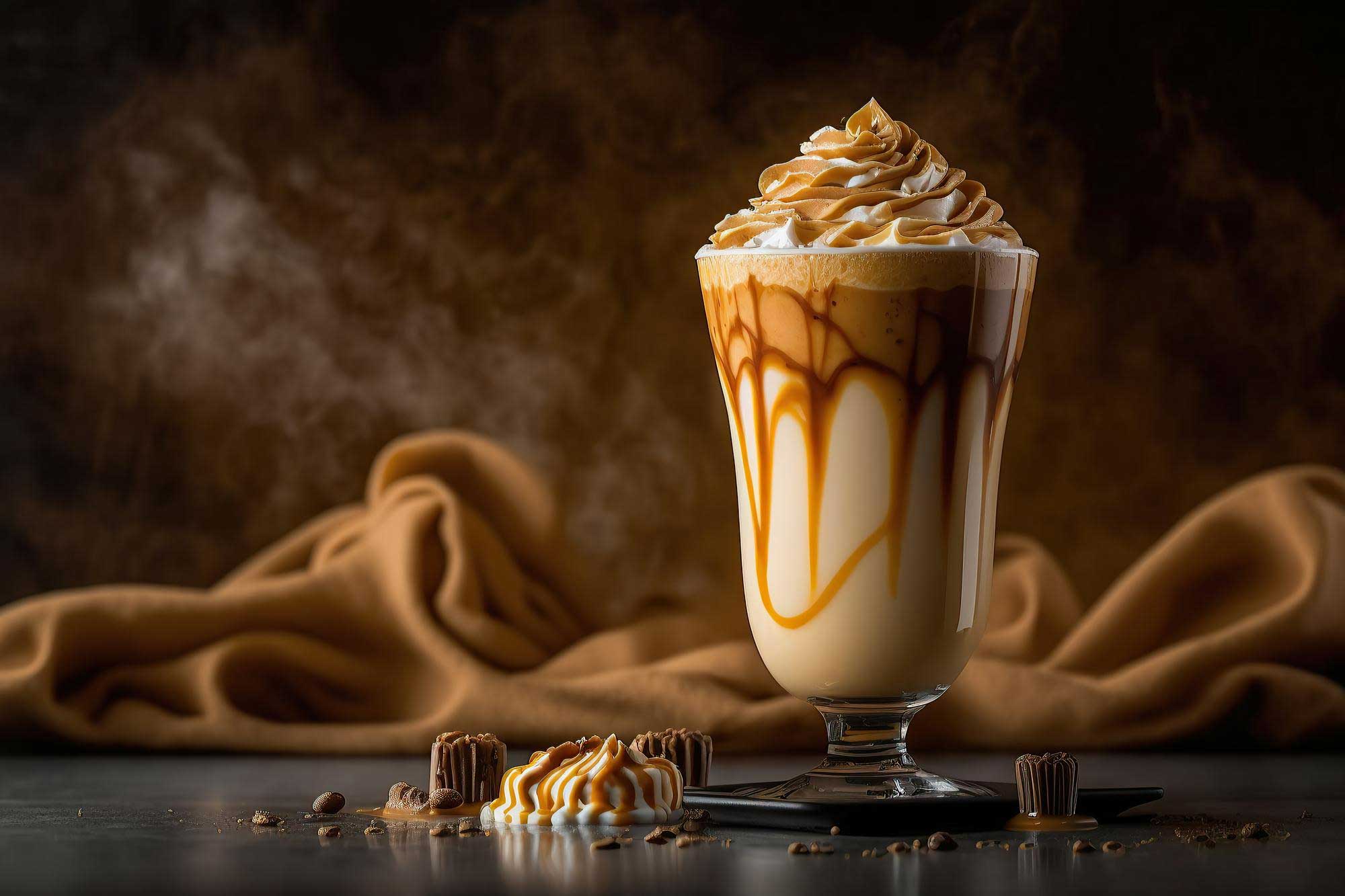 soğuk kahveler - karamel frappuccino