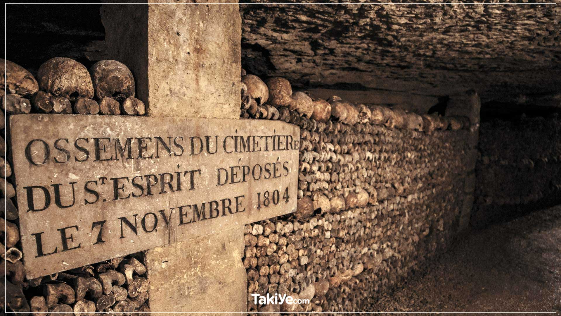 paris yeraltı mezarları