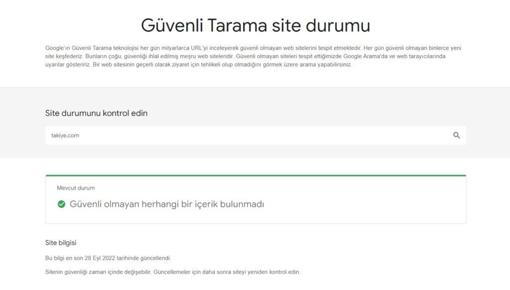 girdiğim site güvenli mi