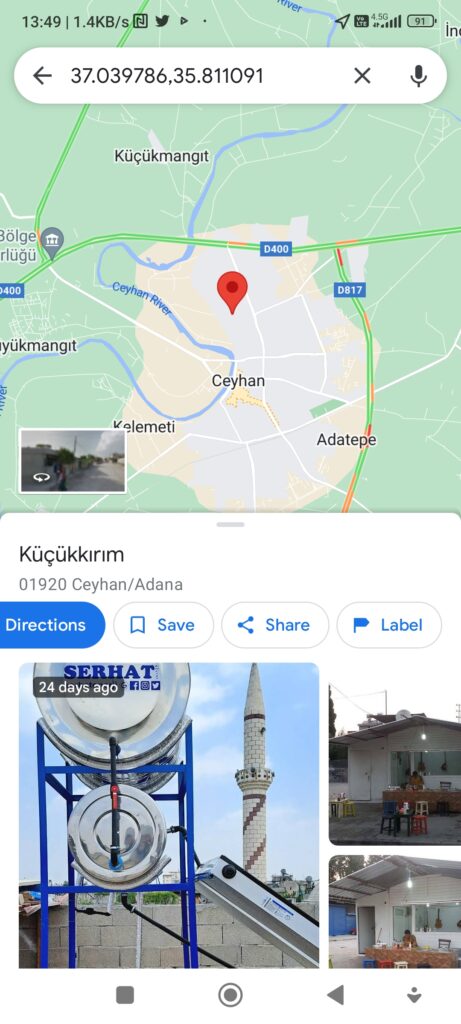 google haritalarda yer işaretleme