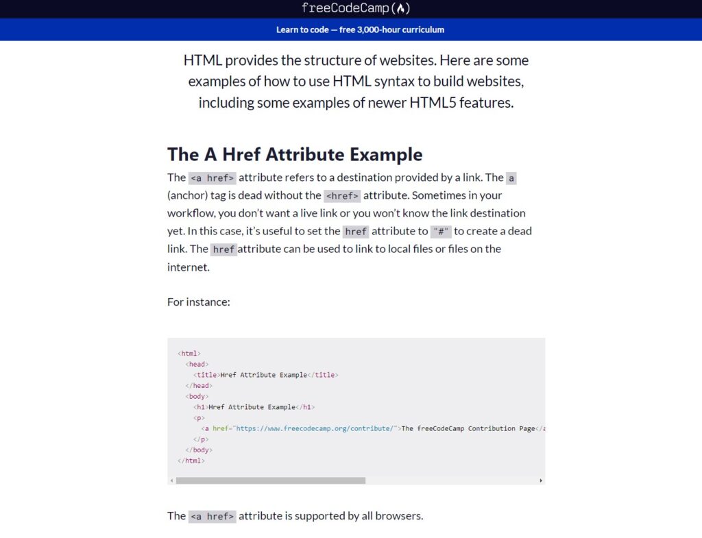 html css dersleri örnekleri