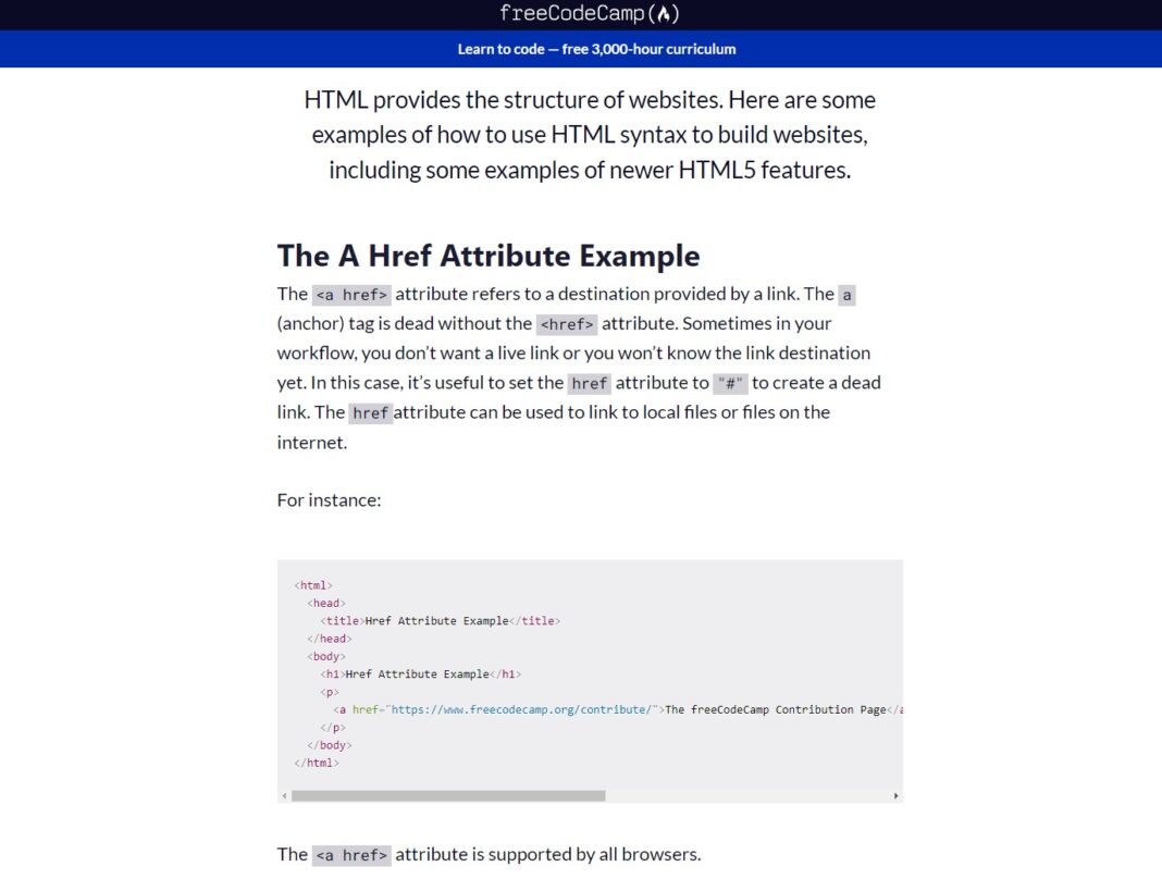 html css dersleri örnekleri