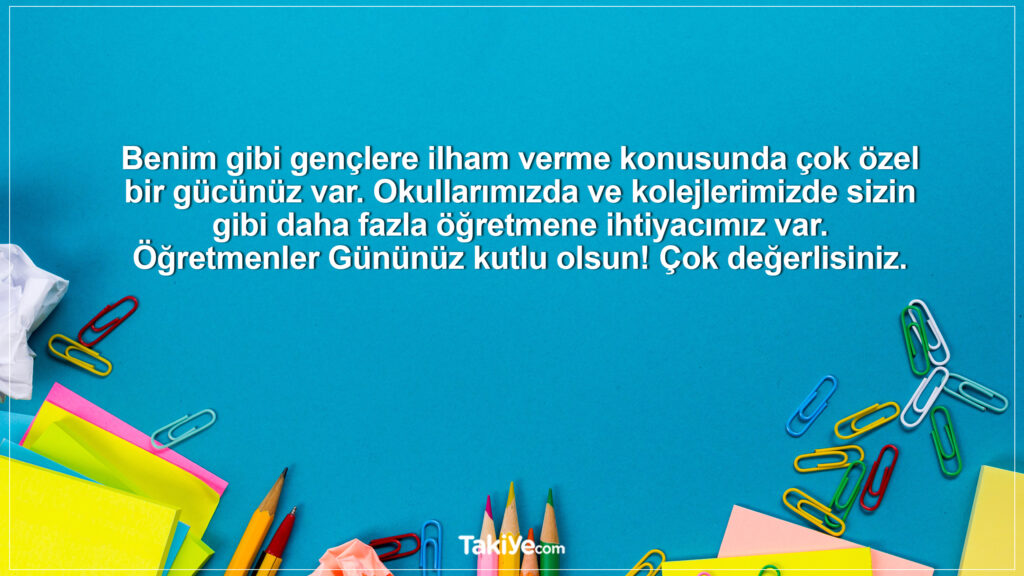 en güzel öğretmenler günü mesajları