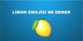 limon emojisi ne demek