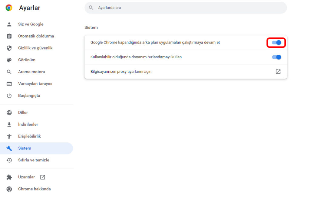 google chrome ram kullanımı azaltma