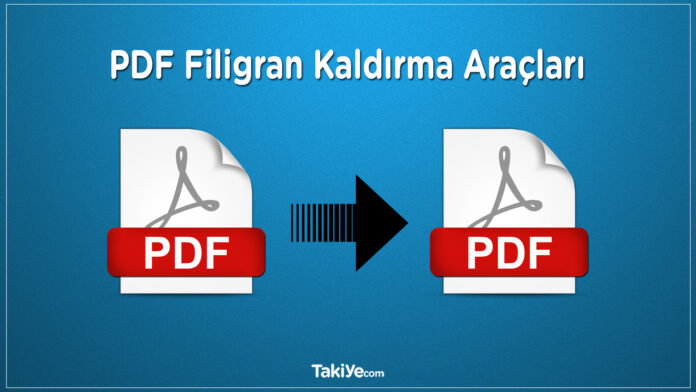 pdf filigran kaldırma online