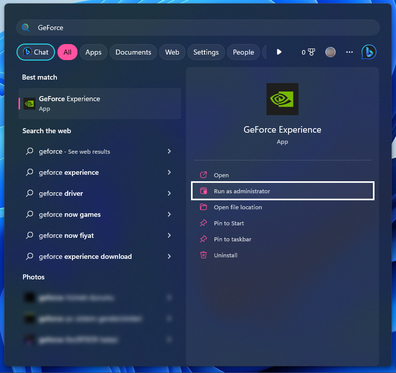geforce now 0xc0f1103f hatası