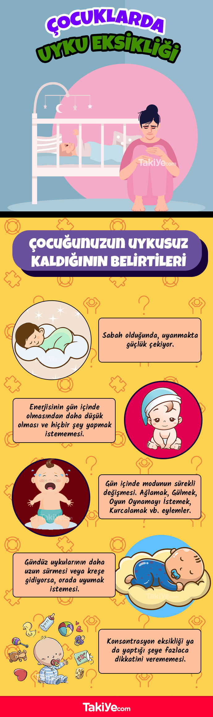 çocuklarda uykusuzluk belirtileri