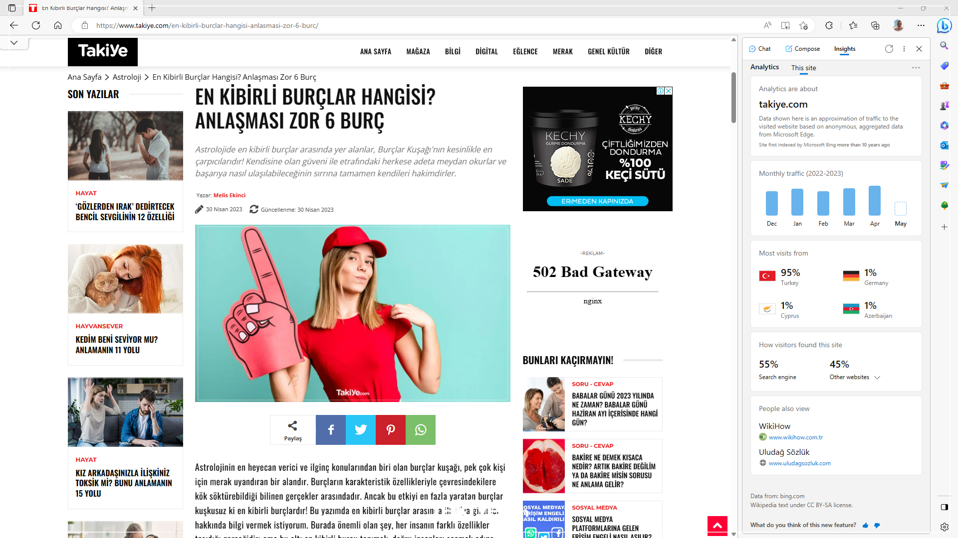 Bing AI Kenar Çubuğu (SideBar) Nasıl Kullanılır - Takiye.com