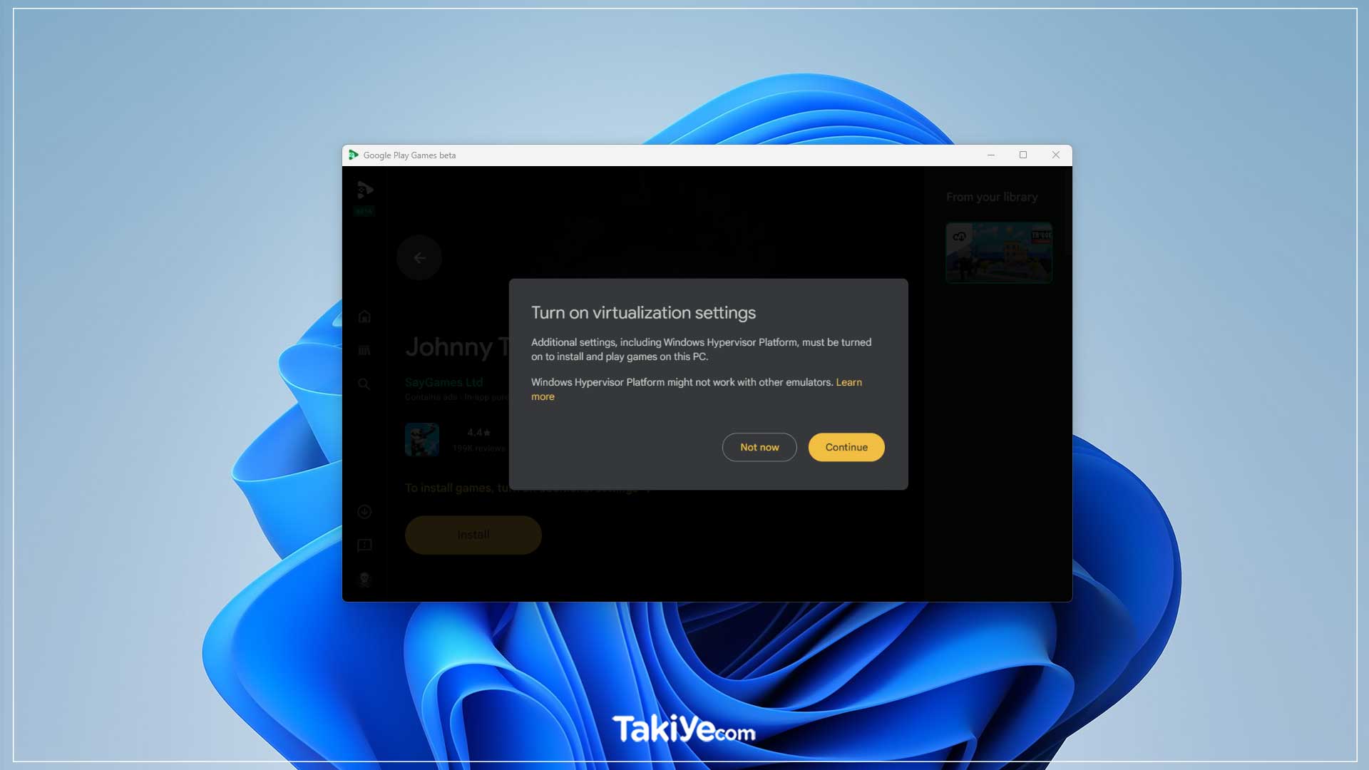 windows 11 android oyunlar nasıl oynanır