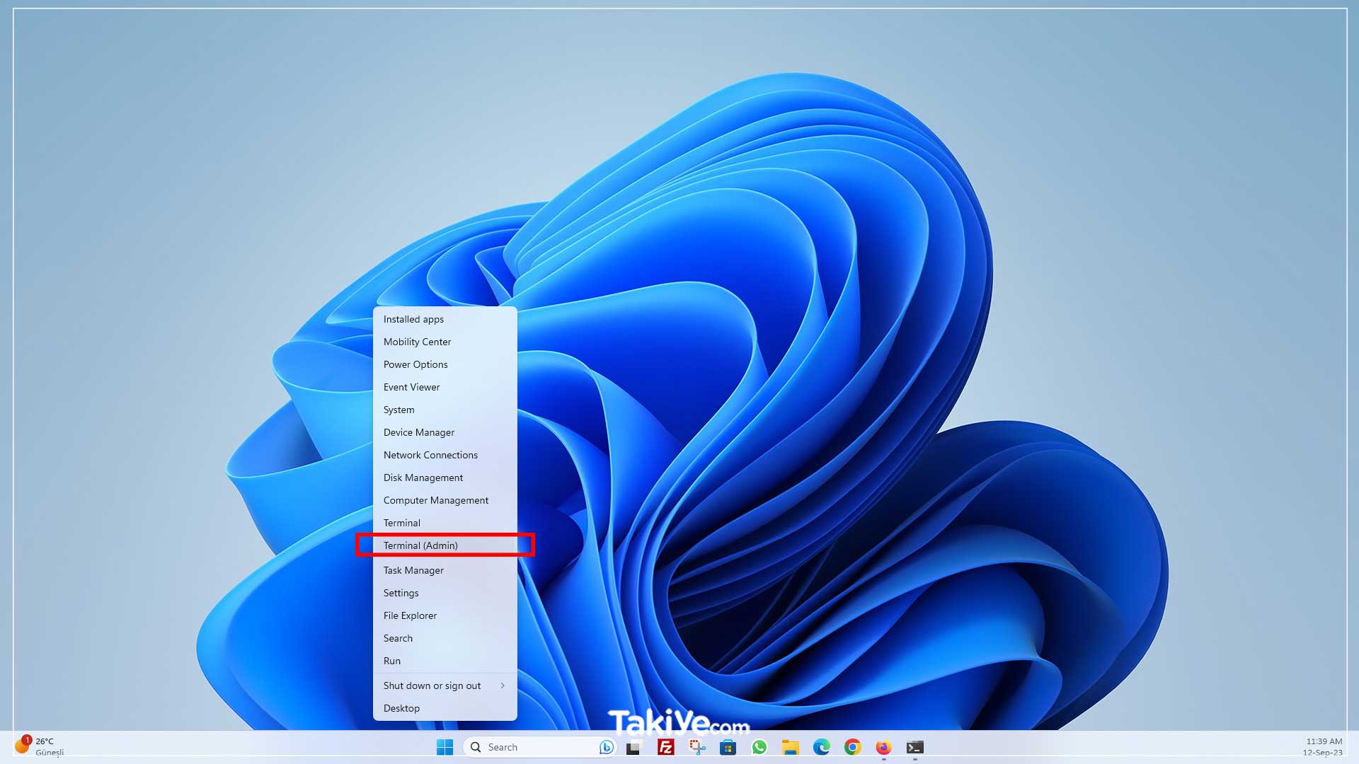 komut istemi nasıl açılır