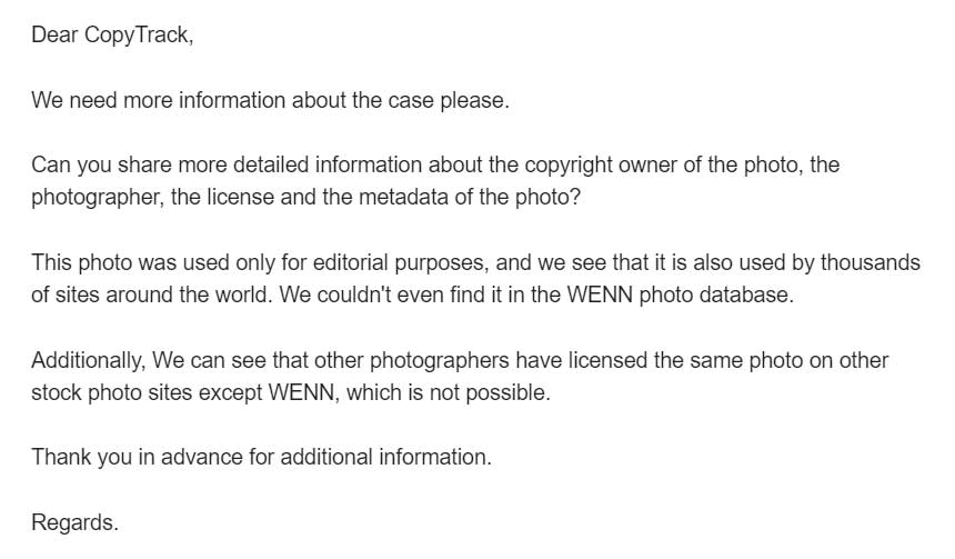 Copytrack Gelen Maile Nasıl Cevap Verilir