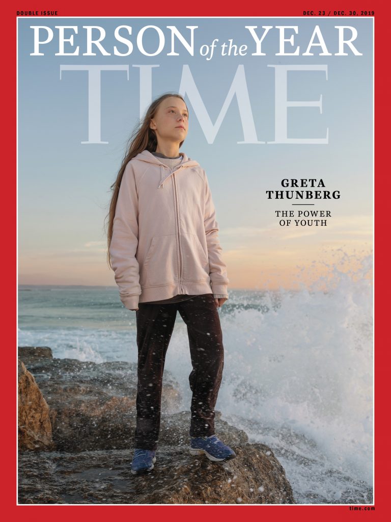 greta thunberg time dergisi yılın kişisi