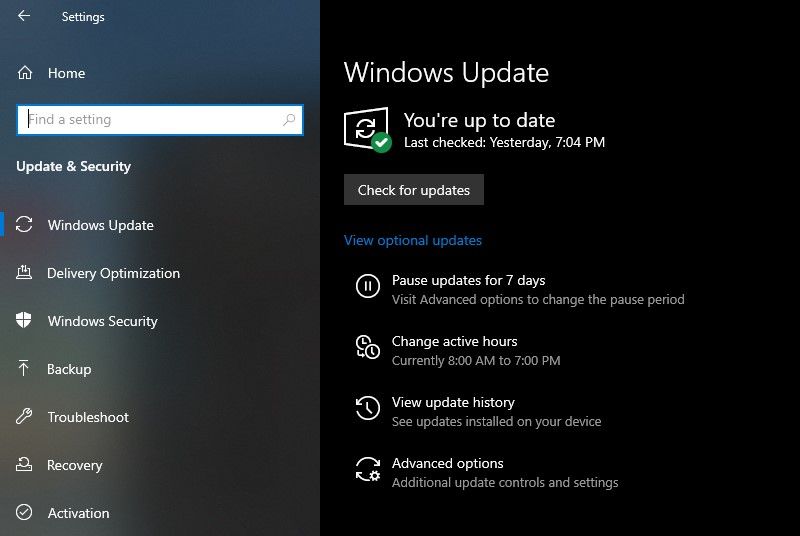 windows 10 nasıl güncellenir
