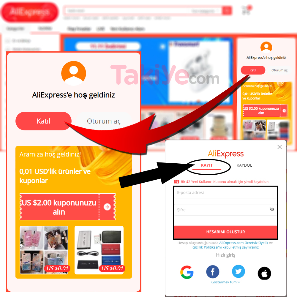 aliexpress nasıl alışveriş yapılır