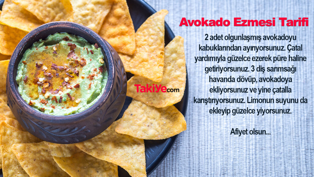 avokado tarifleri