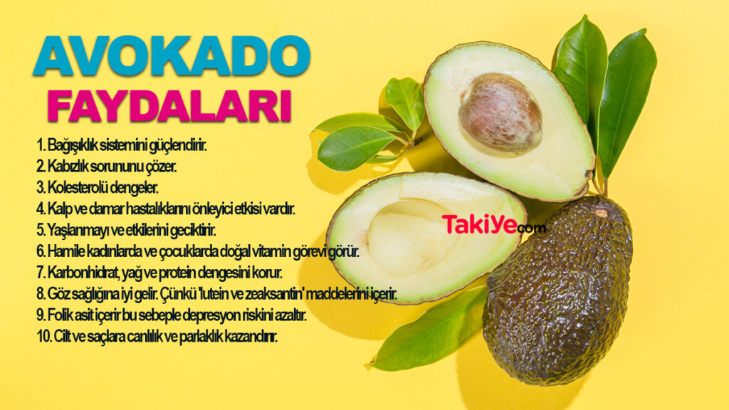 avokado faydaları