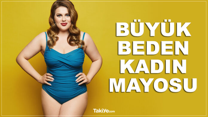 büyük beden kadın mayosu