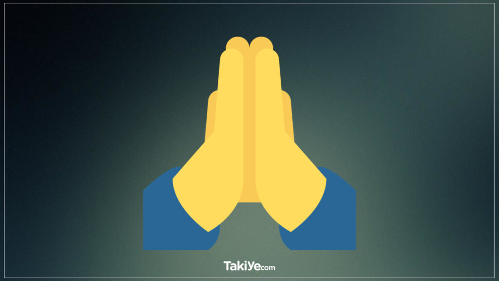 dua eden eller emojisinin anlamı