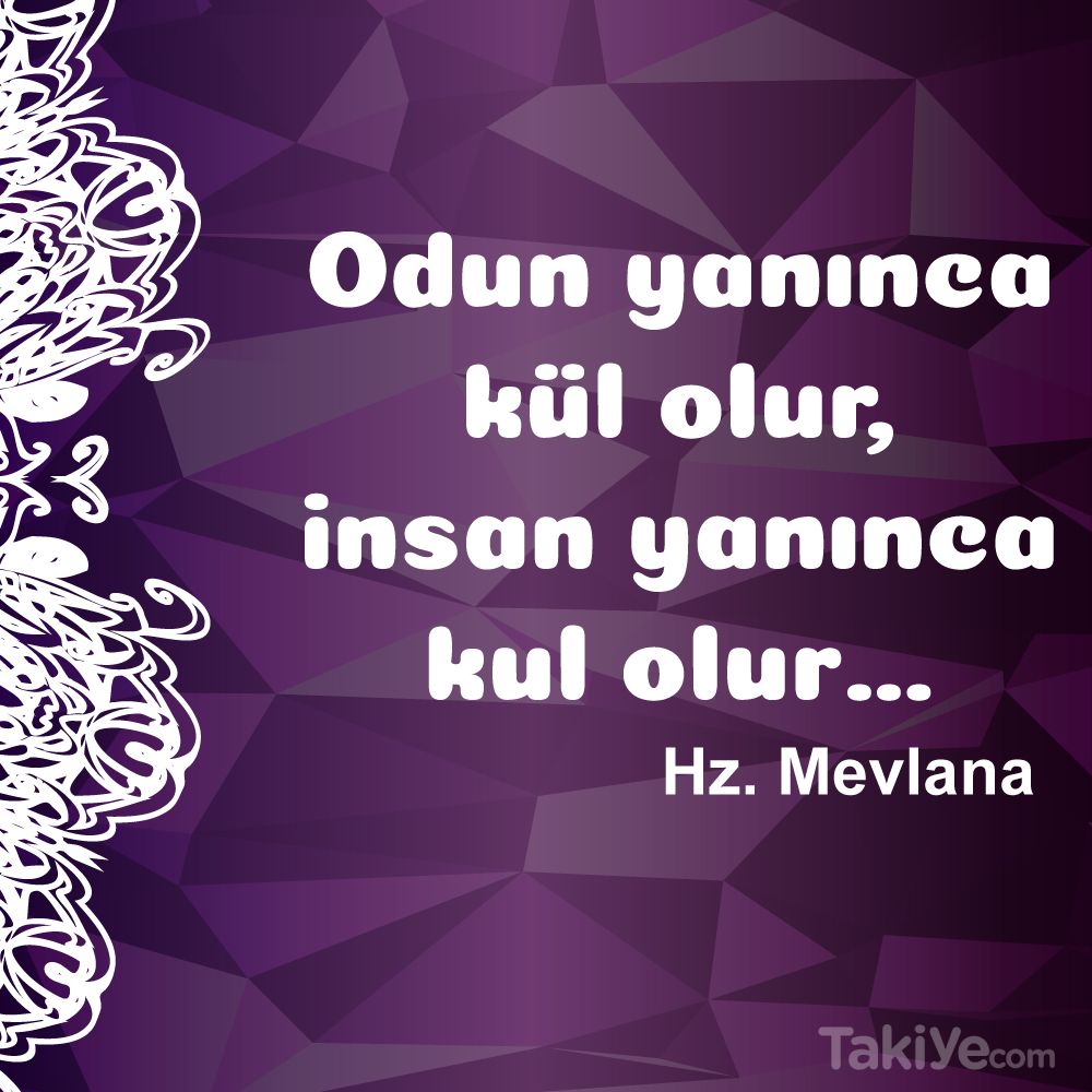 İslami Mevlana Sözleri