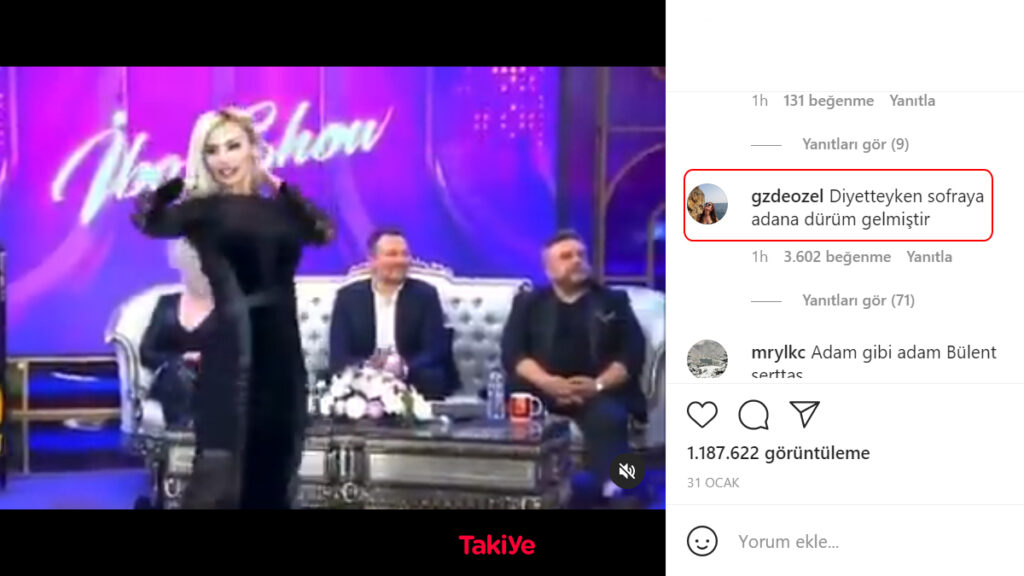 komik instagram yorumları