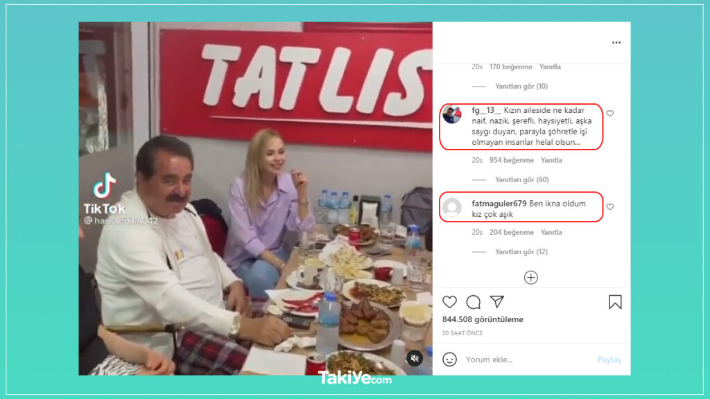 instagram yorumları