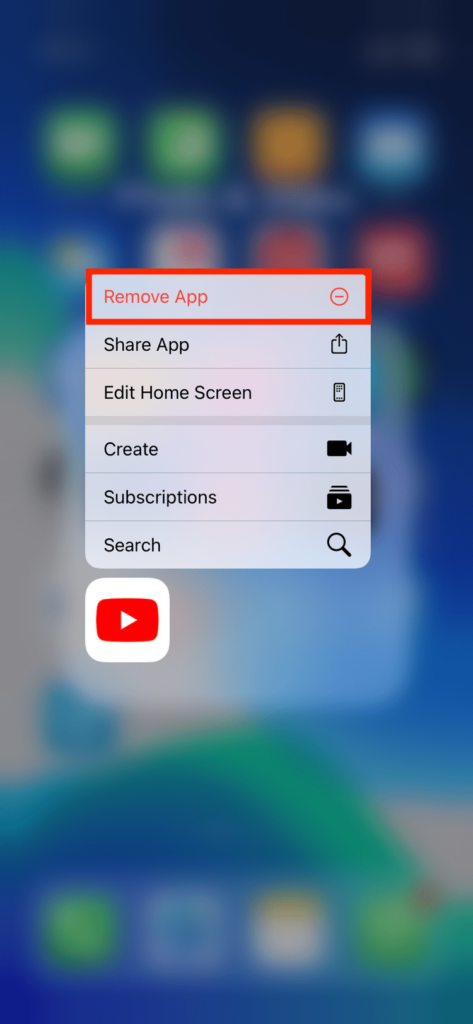 iphone youtube engelleme