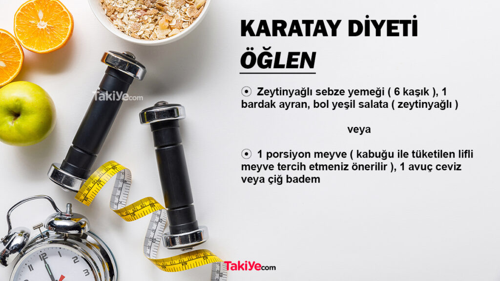 karatay diyeti liste