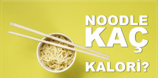 noodle kaç kalori