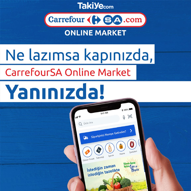 online sanal market uygulamaları - carrefour