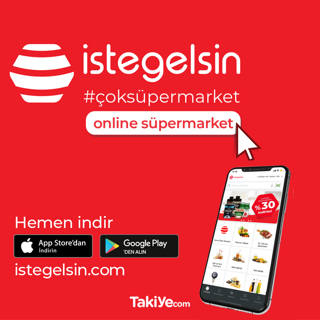 online sanal market uygulamaları - istegelsin