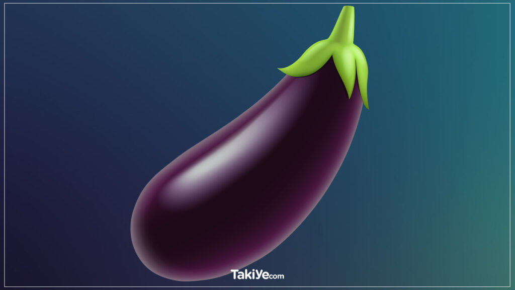 patlıcan emojisinin anlamı