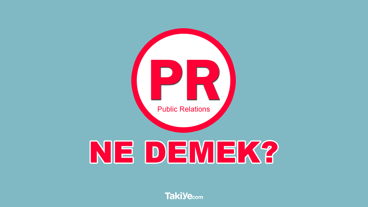 pr ne demek