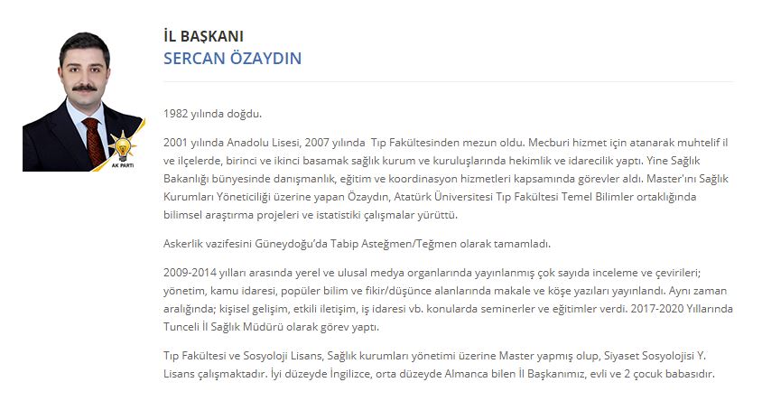 sercan özaydın kimdir