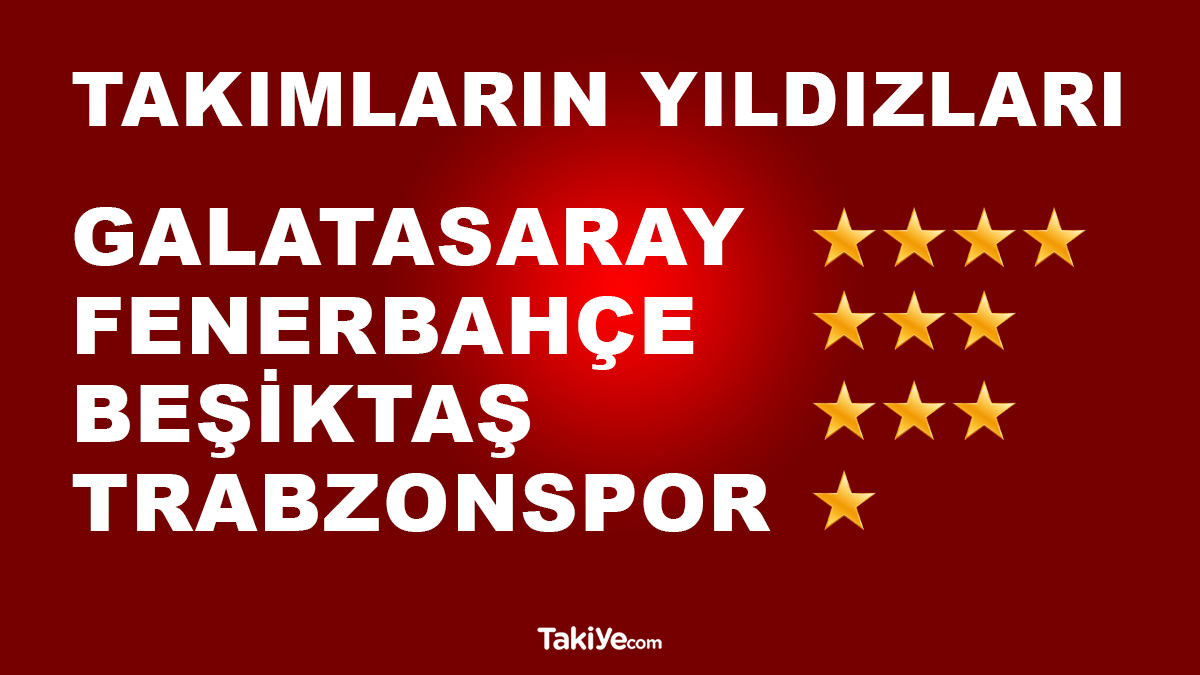 takımların yıldızları