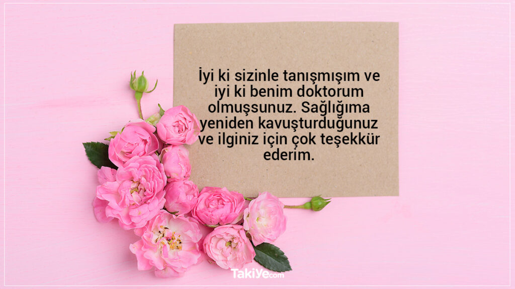 teşekkür ederim mesajları