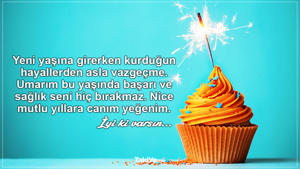 yeğene doğum günü mesajı